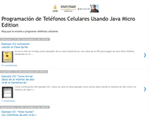 Tablet Screenshot of programacion-j2me.blogspot.com