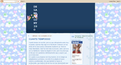 Desktop Screenshot of delamanocontigo.blogspot.com