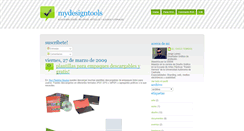 Desktop Screenshot of mydesigntools.blogspot.com