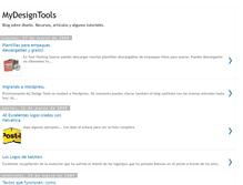 Tablet Screenshot of mydesigntools.blogspot.com