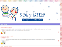 Tablet Screenshot of escuelainfantilsolyluna.blogspot.com