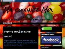 Tablet Screenshot of macuisinezmoi.blogspot.com