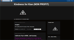 Desktop Screenshot of kindnessforkian.blogspot.com