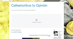 Desktop Screenshot of calleshortbusopinion.blogspot.com