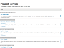 Tablet Screenshot of passport2peace.blogspot.com
