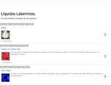 Tablet Screenshot of liquidoslaberintos.blogspot.com
