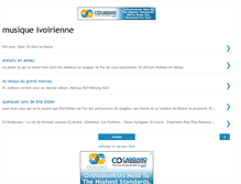 Tablet Screenshot of music-ivoir.blogspot.com