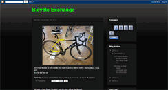 Desktop Screenshot of bicycleexchange.blogspot.com