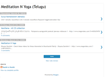 Tablet Screenshot of meditationnyoga.blogspot.com