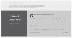 Desktop Screenshot of beyondurbanbranding.blogspot.com