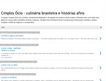 Tablet Screenshot of cimplesocio-cozinha.blogspot.com