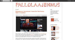 Desktop Screenshot of pallolaajennus.blogspot.com