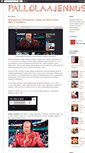 Mobile Screenshot of pallolaajennus.blogspot.com