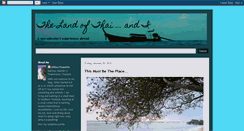Desktop Screenshot of allisonsthaiadventure.blogspot.com