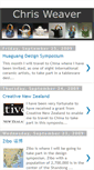Mobile Screenshot of chrisweavernz.blogspot.com
