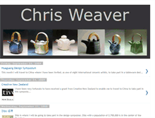 Tablet Screenshot of chrisweavernz.blogspot.com