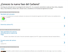Tablet Screenshot of carbono-fcc.blogspot.com