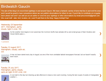 Tablet Screenshot of birdwatchgaucin.blogspot.com