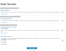 Tablet Screenshot of dueletucuman.blogspot.com