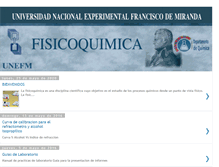 Tablet Screenshot of fisicoquimicaunefm.blogspot.com