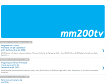 Tablet Screenshot of mm200tv.blogspot.com
