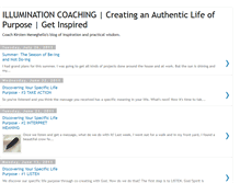 Tablet Screenshot of illuminationcoachpdx.blogspot.com