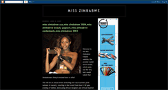 Desktop Screenshot of miss-zimbabwe.blogspot.com