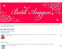 Tablet Screenshot of butikanggun84.blogspot.com