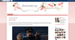 Desktop Screenshot of iilovemake-up.blogspot.com