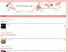 Tablet Screenshot of iilovemake-up.blogspot.com