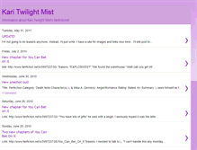 Tablet Screenshot of karitwilightmist.blogspot.com