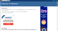 Desktop Screenshot of empyreanguild.blogspot.com