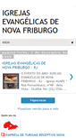 Mobile Screenshot of igrejasevangelicasnf.blogspot.com