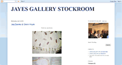 Desktop Screenshot of gallerystockroom.blogspot.com