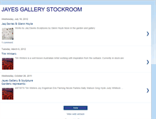 Tablet Screenshot of gallerystockroom.blogspot.com