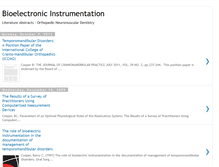 Tablet Screenshot of bioelectronicinstrumentation.blogspot.com