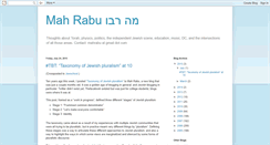 Desktop Screenshot of mahrabu.blogspot.com