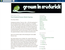 Tablet Screenshot of growninfrederick.blogspot.com