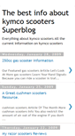 Mobile Screenshot of kymco-scooters-zonefp7n15uk7.blogspot.com