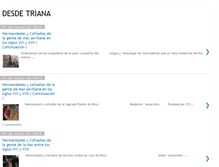 Tablet Screenshot of desde-triana.blogspot.com