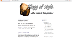 Desktop Screenshot of blogg-of-style.blogspot.com