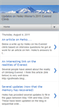 Mobile Screenshot of heikoeverest.blogspot.com