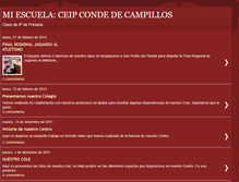Tablet Screenshot of miescuelaceipcondedecampillos.blogspot.com