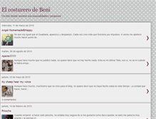 Tablet Screenshot of elcosturerodebeni.blogspot.com