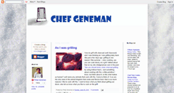 Desktop Screenshot of chefgeneman.blogspot.com