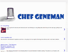 Tablet Screenshot of chefgeneman.blogspot.com