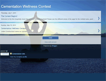 Tablet Screenshot of cementationusa-wellness-contest.blogspot.com