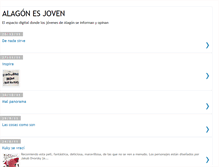 Tablet Screenshot of juventudalagon.blogspot.com