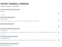 Tablet Screenshot of fantasybaseballphenoms.blogspot.com