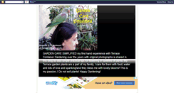 Desktop Screenshot of gardening-simplified.blogspot.com